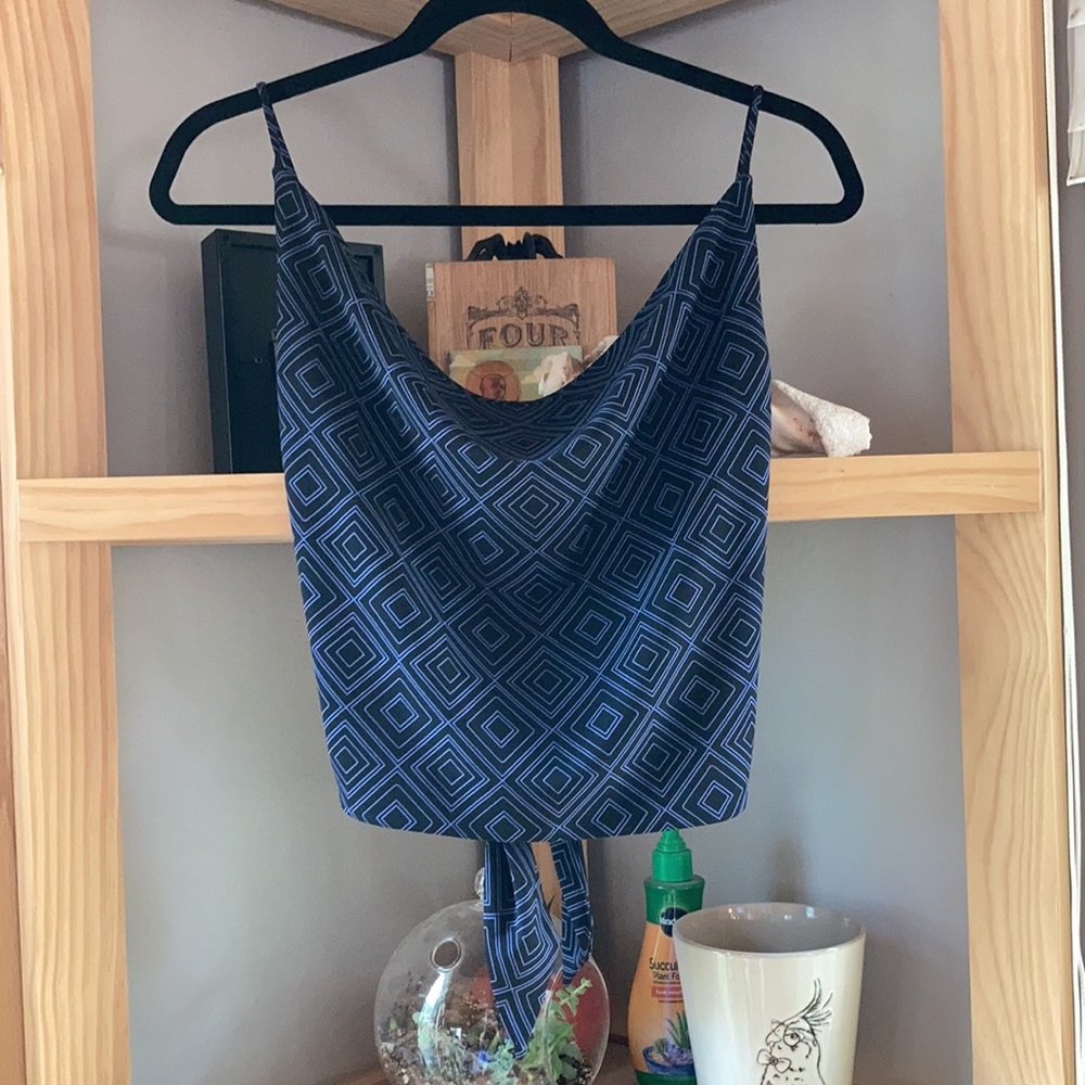 Express backless fancy top